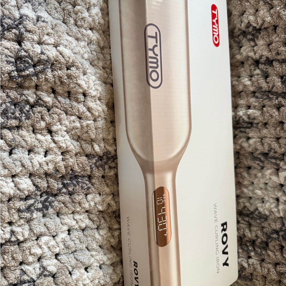 TYMO Rose Gold Wave Curling Iron